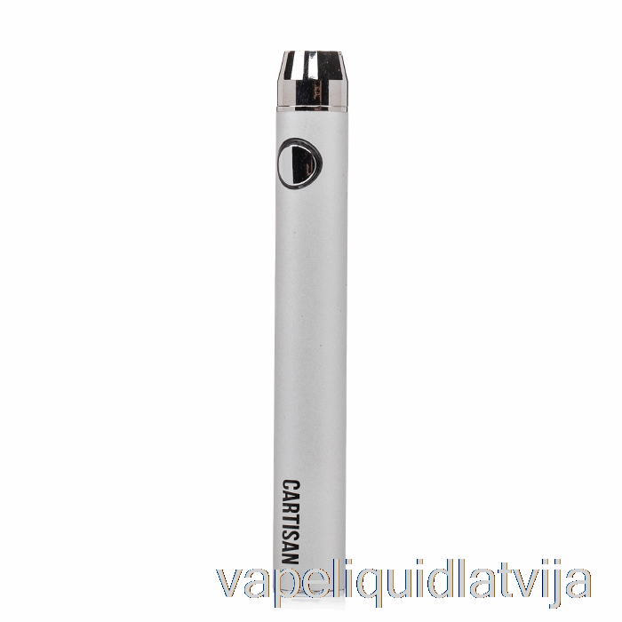 Cartisan Button Vv 900 Dual Charge 510 Akumulators [mikro] Sudraba Vape šķidrums